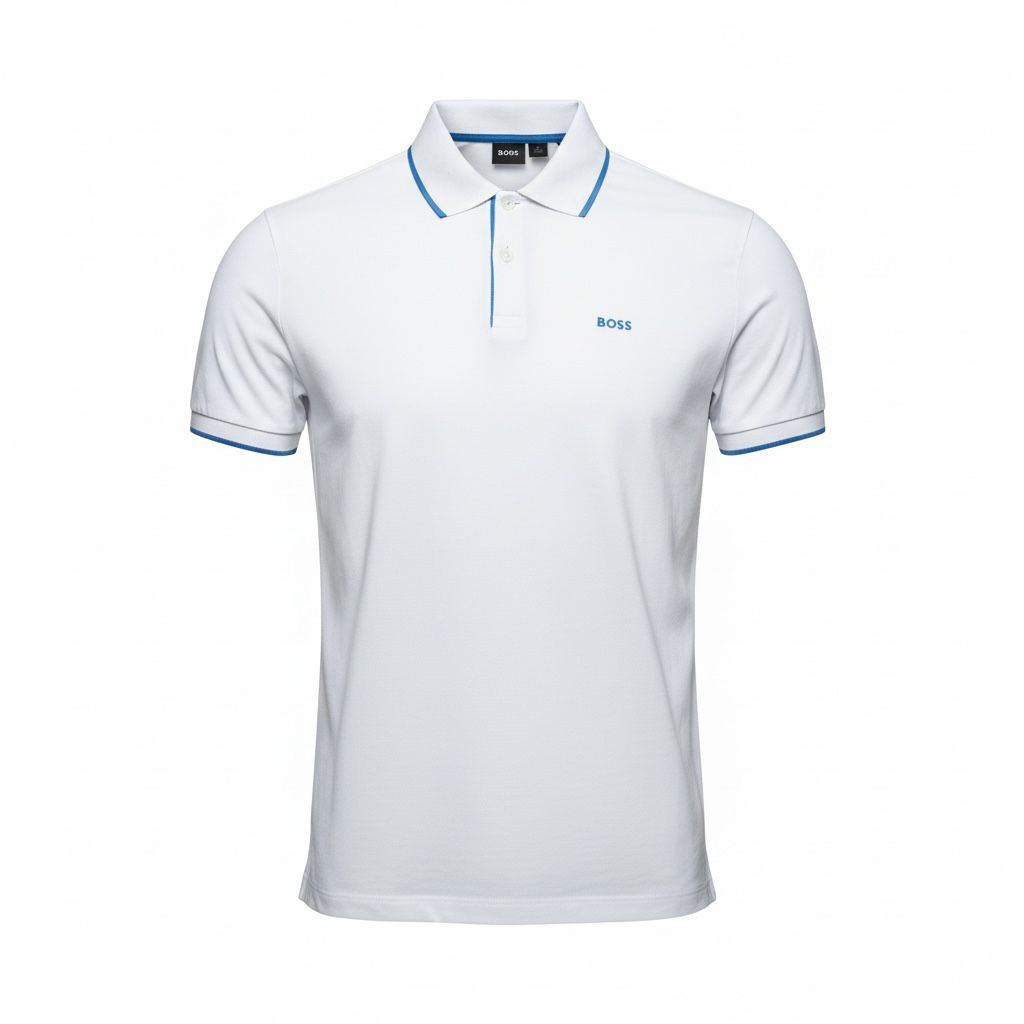 Hugo - Polo Para Hombre (Blanco)